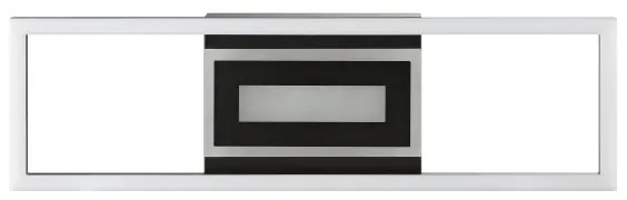 Brilliant-LED RGBW plafoniera dimmerabile BESSON LED/20W/230V 3000-6500K nera + con telecomando