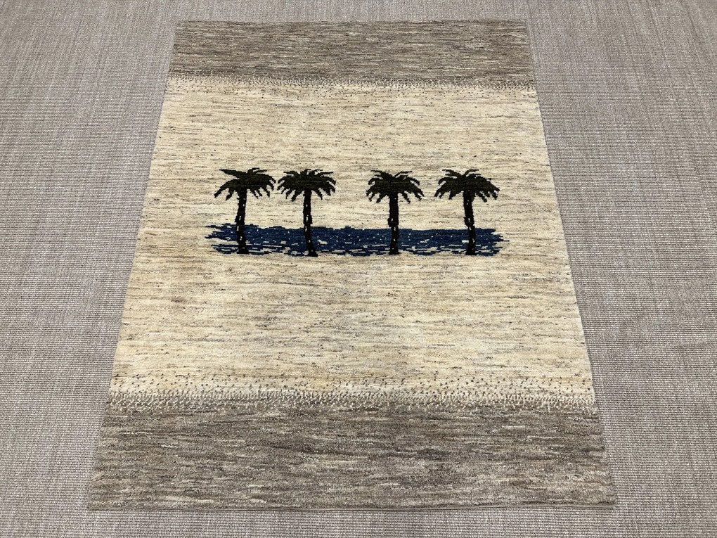 Gabbeh Tappeto persiano 200 x 160 Beige (Iran) Annodato A Mano