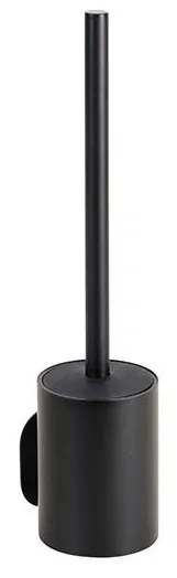 Scopino WC 8x35,5 cm acciaio inossidabile/nero