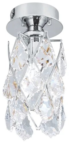 Orion - Plafoniera RITA 1xG9/40W/230V Ø 9 cm cromo lucido