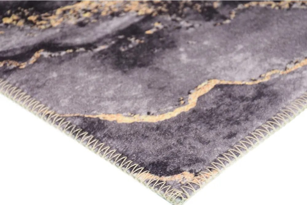 Tappeto grigio lavabile 200x80 cm - Vitaus