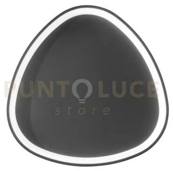 Plafoniera led klapton nera 60w 8360lm cct 3000 4000 6500k 65x65x7c...