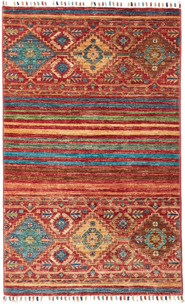 Samarkand Tappeto orientale 120x80 (Pakistan) Annodato A Mano