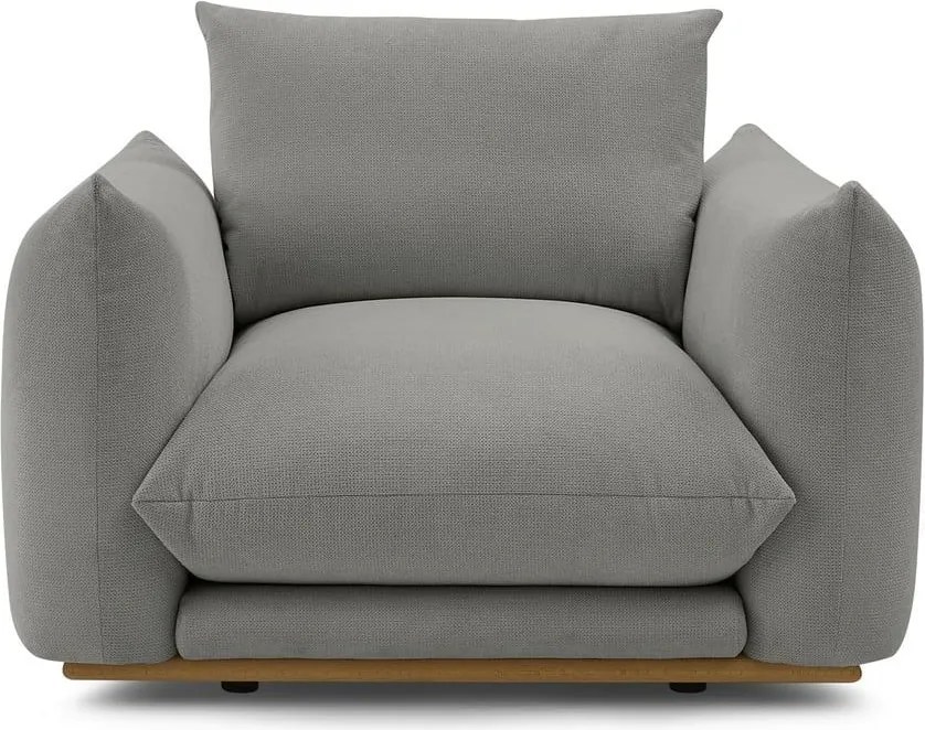 Poltrona grigia Ernest – Bobochic Paris