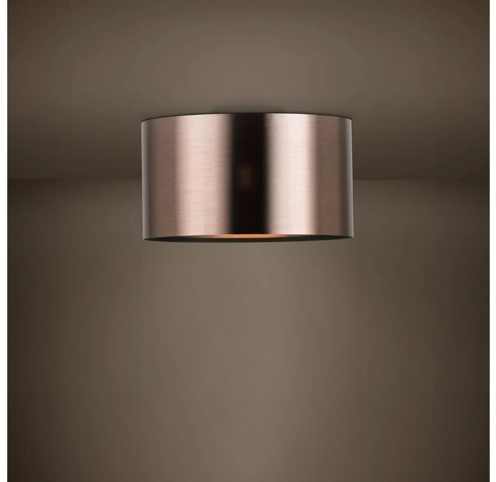 Eglo 390114 - Plafoniera SAGANTO 1xE27/25W/230V rame