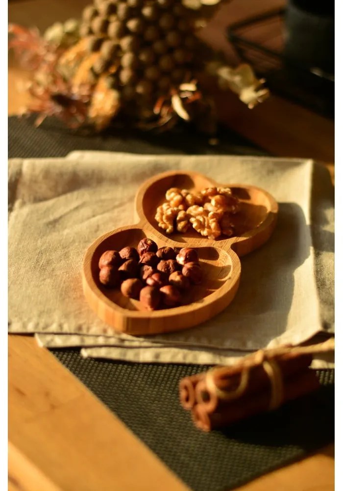 Vassoio in bambù 10x18 cm - Hermia