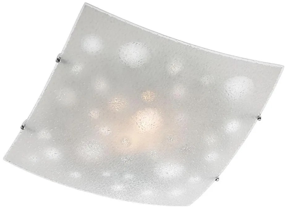 Redo 05-904 - Plafoniera ISIDE 1xE27/42W/230V 30x30 cm trasparente