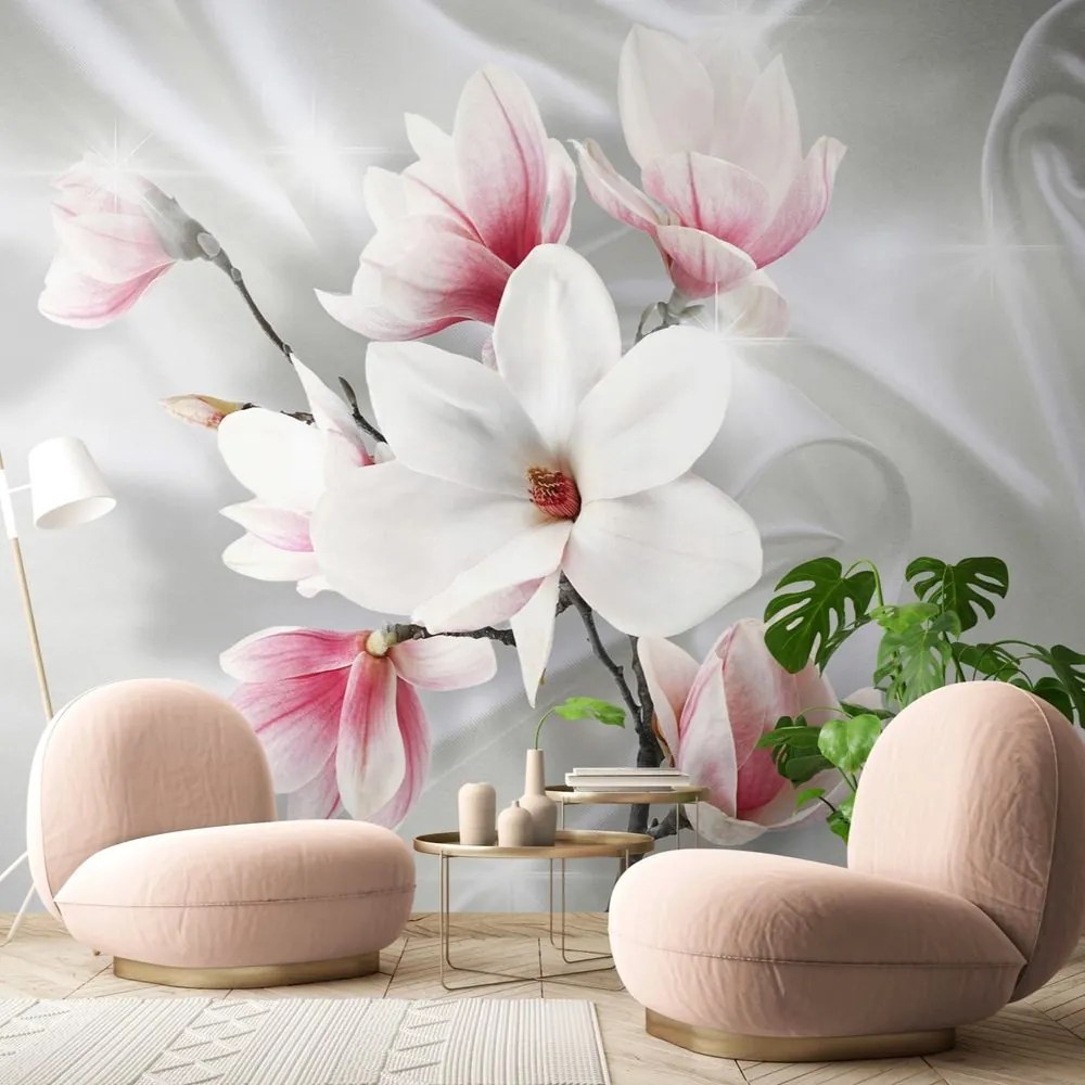 Carta da parati – Magnolia Bianca