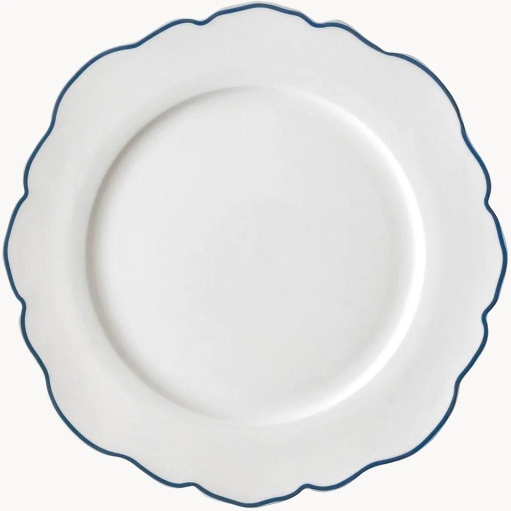 Set di 4 piatti piani in porcellana Blueprint Collectables