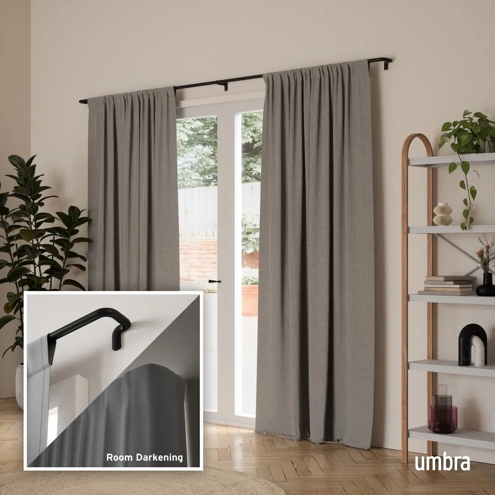 Mantovana estensibile in acciaio 76 - 213 cm Twilight - Umbra