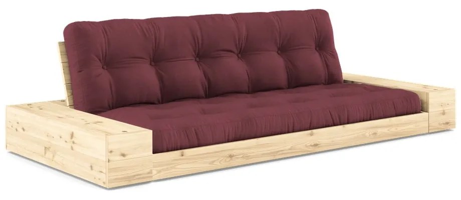 Divano letto bordeaux 244 cm Base - Karup Design
