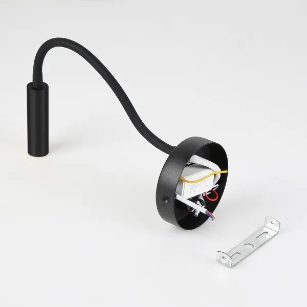 Brilagi - LED Lampada flessibile da muro MAYA LED/3W/230V 4000K nero