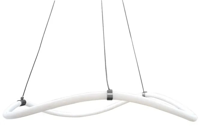 Lampadario LED moderno Annie grigio Ø60cm, luce naturale 2700 lumen, NOVECENTO