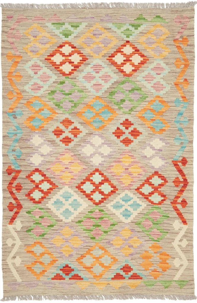 Kilim Tappeto 100x150 (Pakistan) Tessuto A Mano