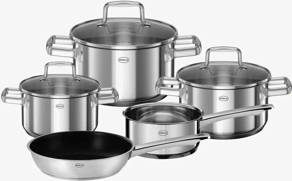 Batteria di pentole Moments 8 pz