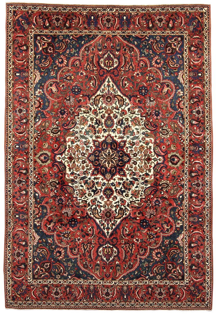 Bakhtiar Tappeto 210x310 (Iran) Annodato A Mano