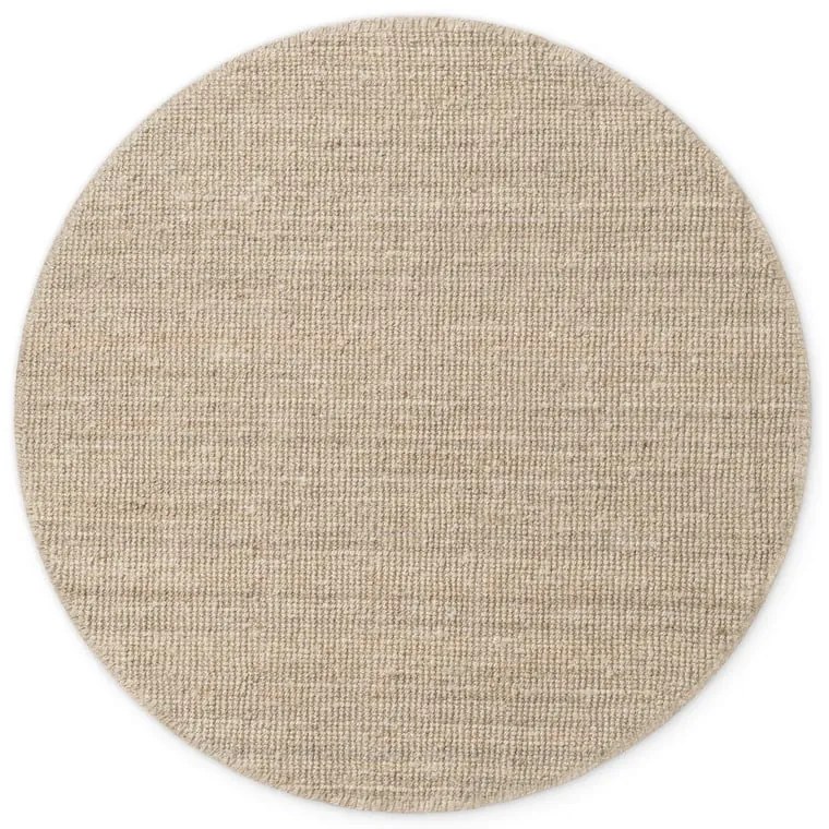Tappeto rotondo color crema in iuta ø 160 cm Bouclé Jaipur – Hanse Home