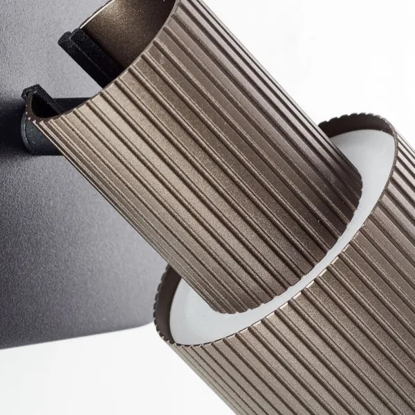 Brilliant - Luce Spot da parete a LED CADIZ 1xGU10/5W/230V bronzo