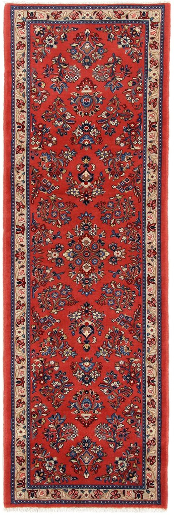 Sarouk Tappeto persiano 220x70 (Iran) Annodato A Mano