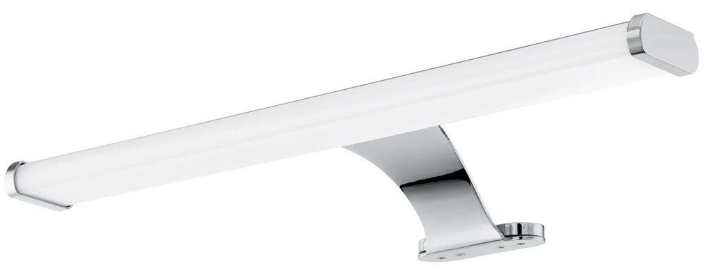 Applique Moderna Vinchio Acciaio Cromo Led Integrato 9W