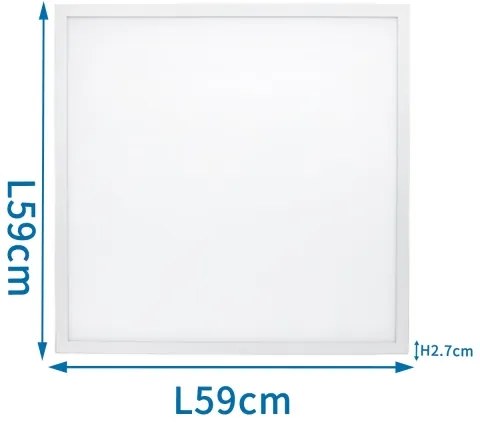 Aigostar - Pannello LED da incasso LED/40W/230V 3000K/4000K/6500K 60x60cm bianco