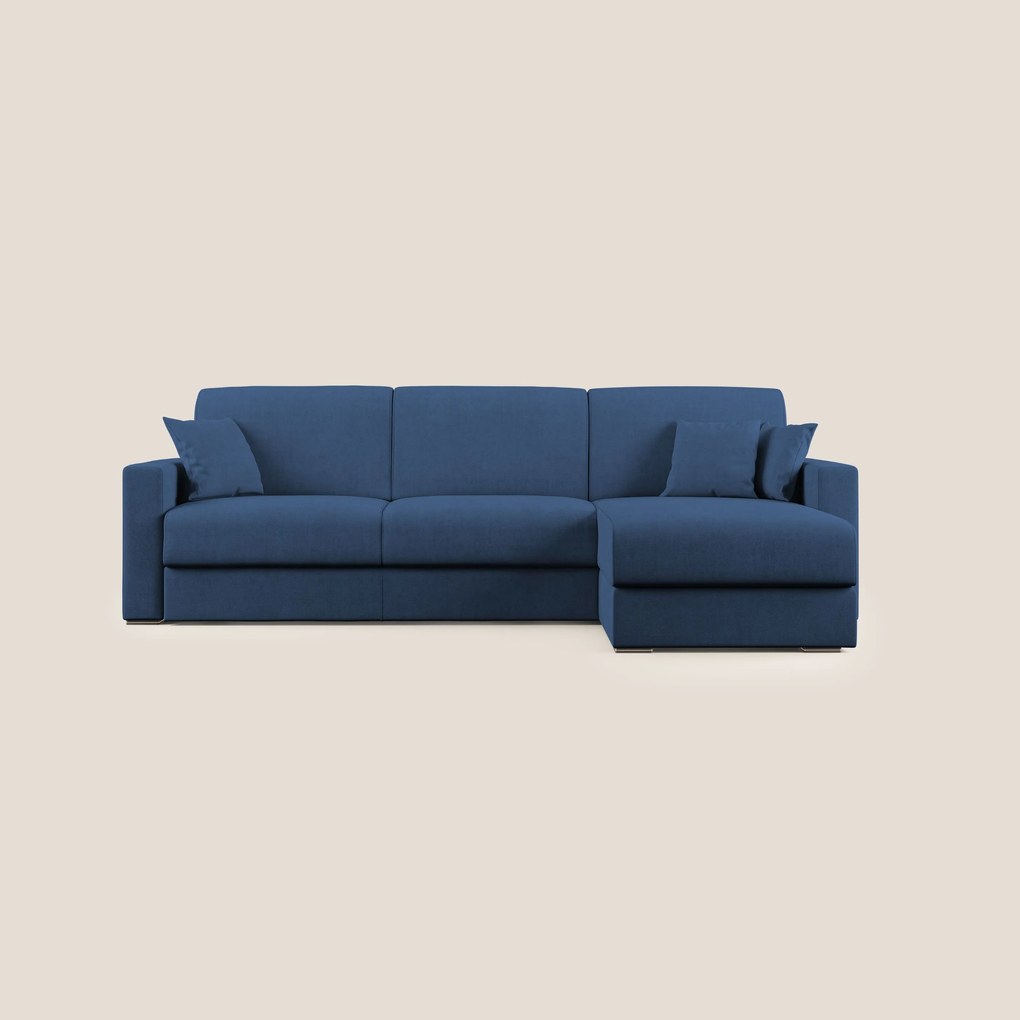 Best Divano letto angolare in tessuto impermeabile T02