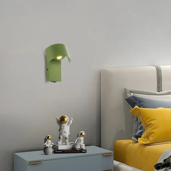 Brilagi - Applique a LED VASTO LED/3W/230V verde