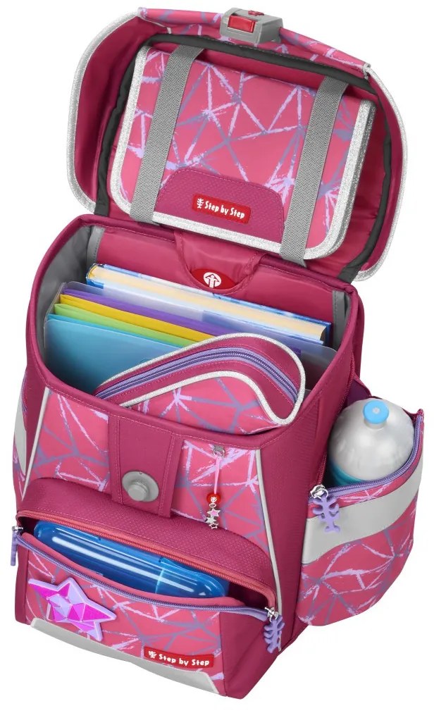 Zaino scuola SPACE - set 5 pezzi, Step by Step Star Stella