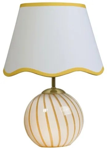 Searchlight EU99410YL - Lampada da tavolo CELINE 1xE14/60W/230V