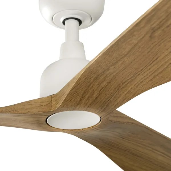 FARO 34361 - Ventilatore da soffitto OUTWOOD L marrone/bianco diametro 150 cm IP44 + TC