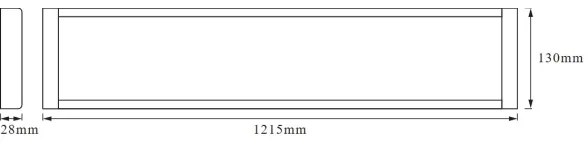Osram - Plafoniera LED OFFICE LINE LED/48W/230V 121,5 cm