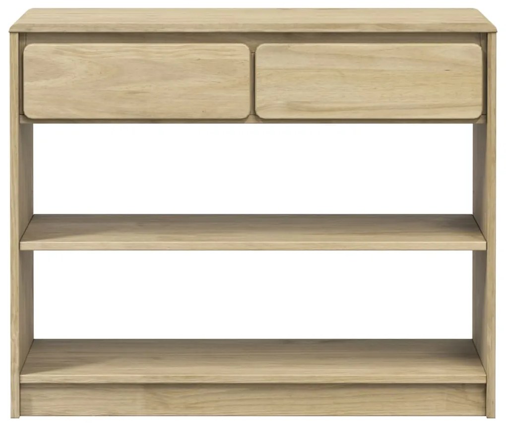 Tavolo consolle sauda rovere 89,5x36,5x73cm legno massello pino