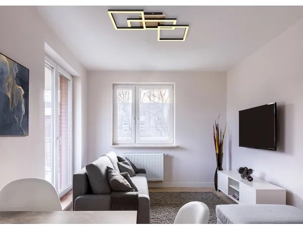 Globo 67284-24 - Plafoniera LED BOSSY LED/24W/230V