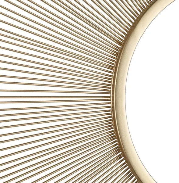 Eglo 425033 - Specchio da parete ESASHI Ø 76 cm oro/nero