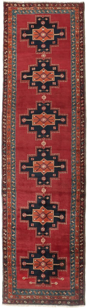 Meshkin Tappeto persiano 420x120 (Iran) Annodato A Mano