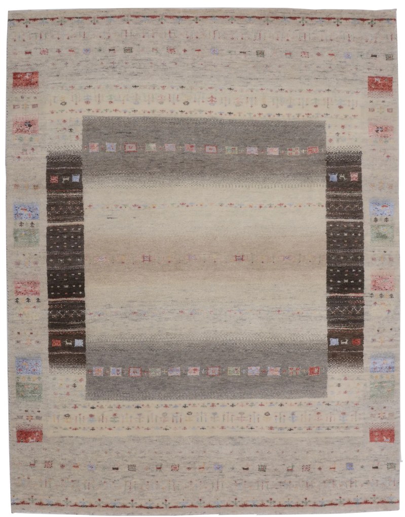 Rizbaft Tappeto 150 x 200 (Indian) Annodato A Mano