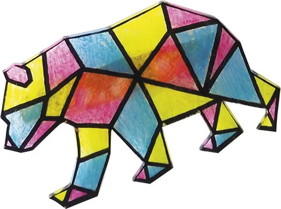 Atelier per bambini - Gioielli in plastica termoretraibile Geometrix