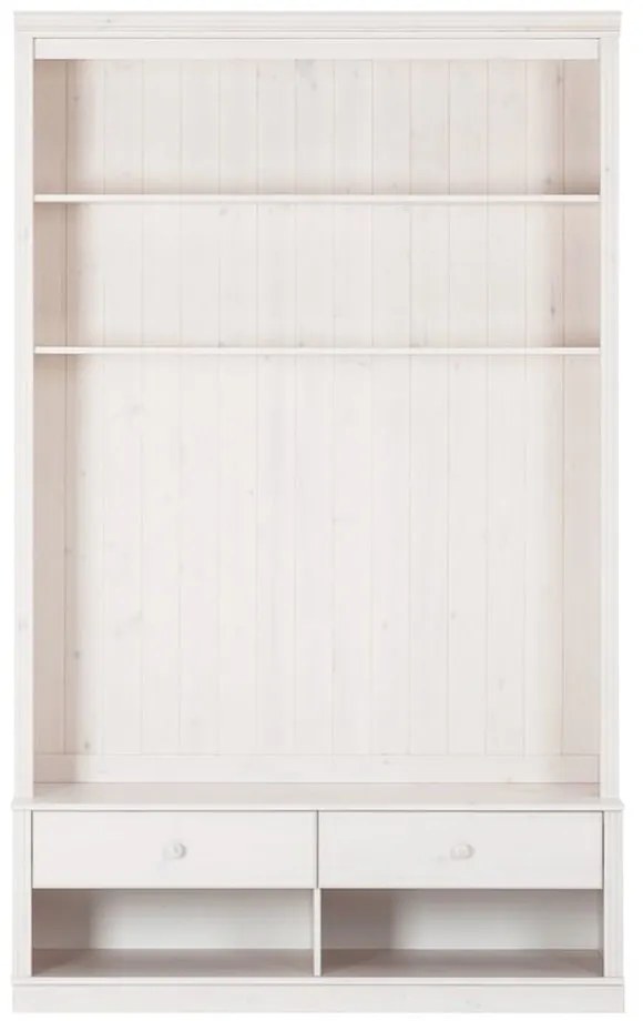 Set TV in legno di pino bianco 140x223 cm Anita - Støraa