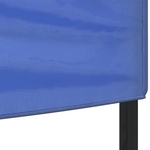 Tenda per Feste Pieghevole Blu 3x3 m