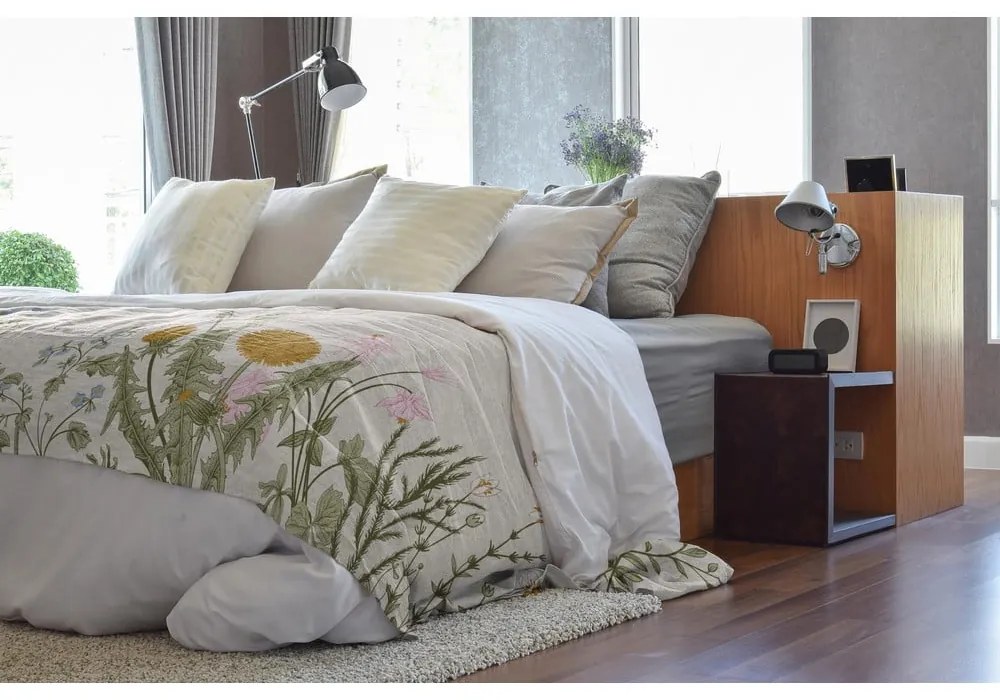 Plaid con misto cotone , 170 x 240 cm Botanic Herbs - Tierra Bella