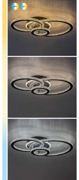 Rabalux 71392 - Plafoniera LED dimmerabile MAZIAR LED/40W/230V 3000-6500K + telecomando