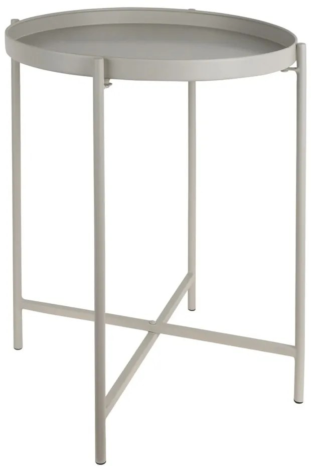 Tavolino rotondo in metallo ø 40 cm Meseta – Leitmotiv