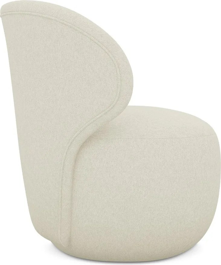 Poltrona color crema Kama – Makamii