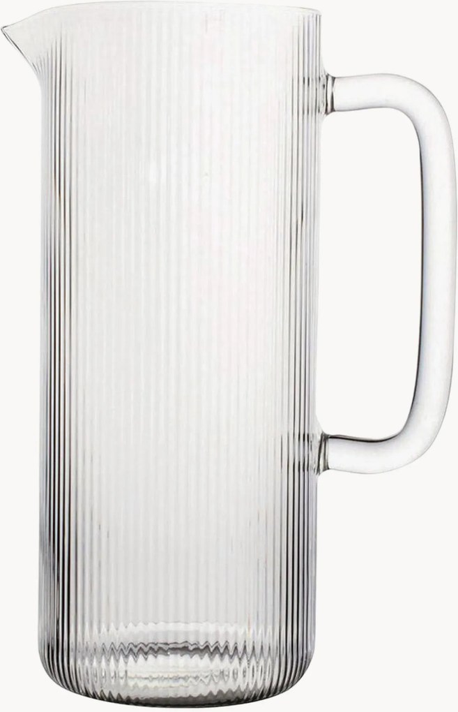 Caraffa in vetro soffiato borosilicato Saga, 1,4 L