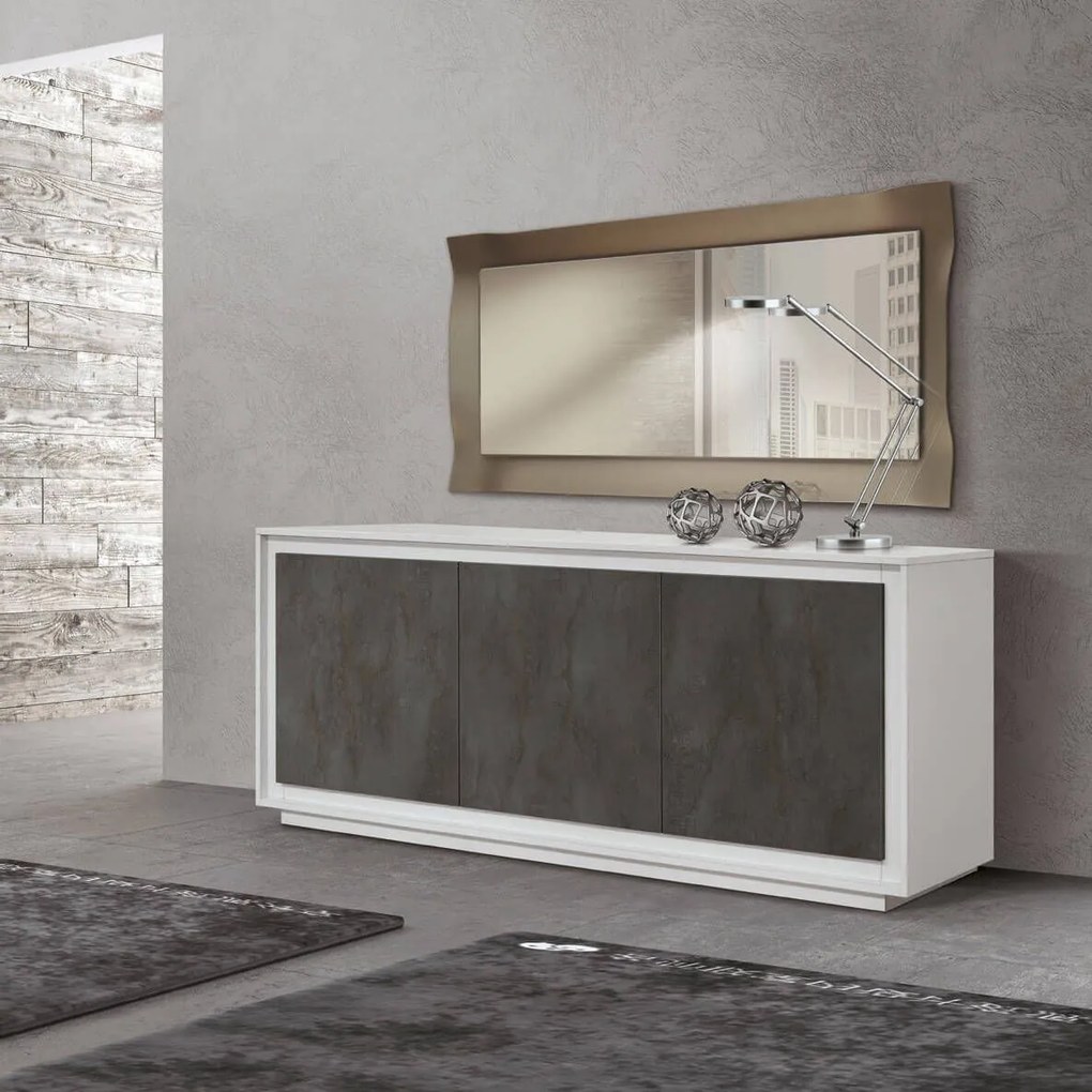 TYCHE - madia moderna con ante ammortizzate