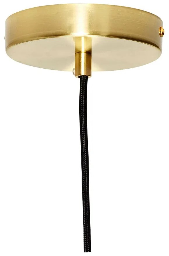 Lampadario dimmerabile grigio con paralume in vetro ø 40 cm Reflect - Hübsch