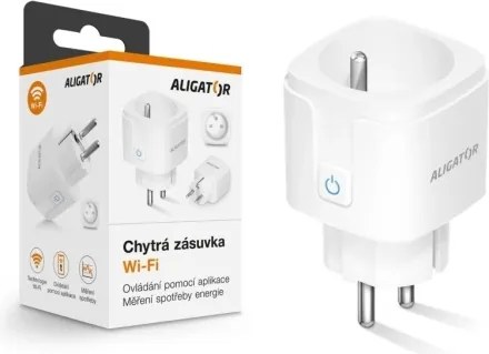 Aligator WAL001 - Presa intelligente 3680W/230V/Tipo E/16A Wi-Fi Tuya