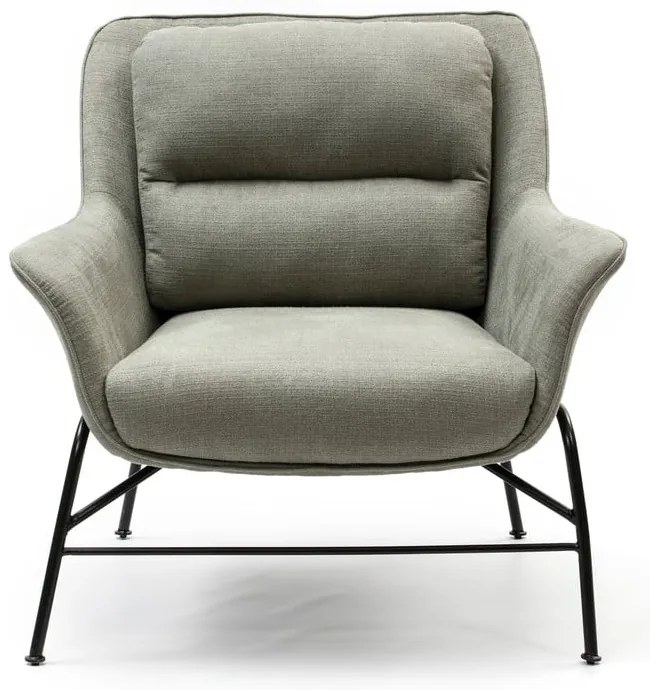 Poltrona grigio-verde Sadira - Teulat