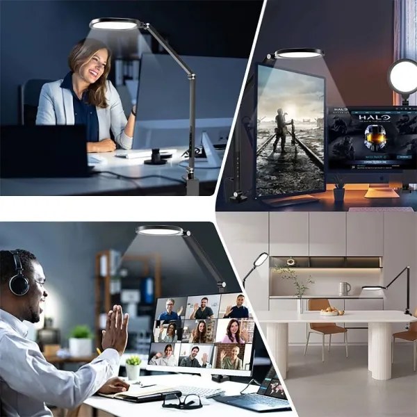 LED Dimmerabile touch flessibile lampada da tavolo LED/15W/230V 3000-6500K CRI 96