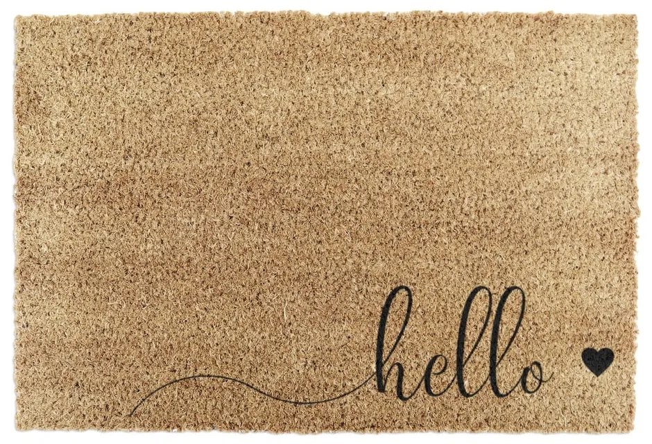 Zerbino in cocco 40x60 cm Hello Scribble - Artsy Doormats